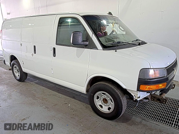 2018 Chevrolet Express Cargo with VIN 1GCWGAFP8J1342579, listed as a IAAI auction lot 42708229 with 125,604 mi miles and . Bid and sale history available at DreamBid. Image 23.