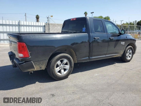 2019 Ram 1500 Tradesman with VIN 1C6RR6FG8KS555619, listed as a Copart auction lot 55538675 with 204,157 mi miles and Salvage title. Bid and sale history available at DreamBid. Image 3.