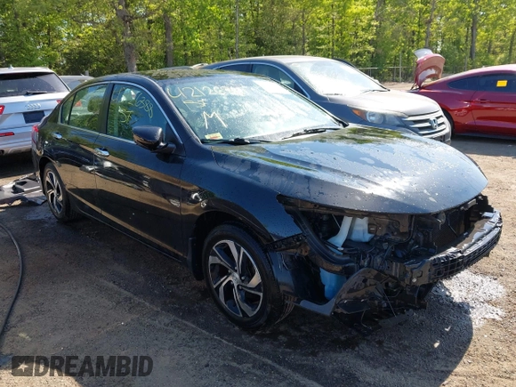 2016 Honda Accord Sedan LX with VIN 1HGCR2F34GA051734, listed as a IAAI auction lot 42126388 with 75,805 mi miles. Bid and sale history available at carsss.com. Image 1.