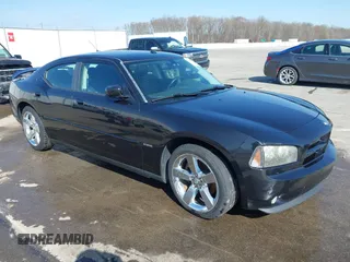 2008 Dodge Charger R/T with VIN 2B3LA53H18H246928, listed as a IAAI auction lot 41912132 with 123,856 mi miles and . Bid and sale history available at carsss.com. Image 1.