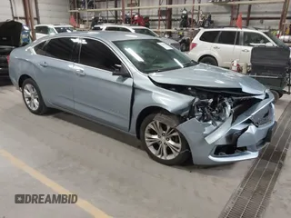 2014 Chevrolet Impala LT z VIN 1G1115SL5EU144917, wystawiony jako IAAI lot #42031865 z przebiegiem 156 347 mil mil oraz . Historia ofert i sprzedaży dostępna na DreamBid. Obrazek 1.