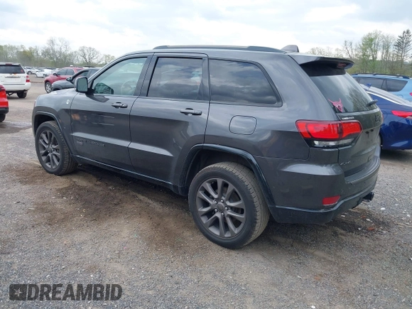 2016 Jeep Grand Cherokee Limited 75th Anniversary with VIN 1C4RJFBG6GC399099, listed as a IAAI auction lot 42148866 with 139,969 mi miles and . Bid and sale history available at DreamBid. Image 3.