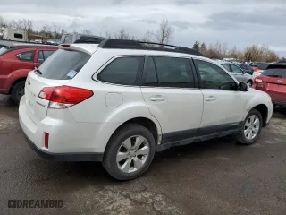 2012 Subaru Outback 2.5i with VIN 4S4BRCAC0C3255013, listed as a Copart auction lot 46484695 with 124,371 mi miles and Salvage Title. Bid and sale history available at carsss.com. Image 3.