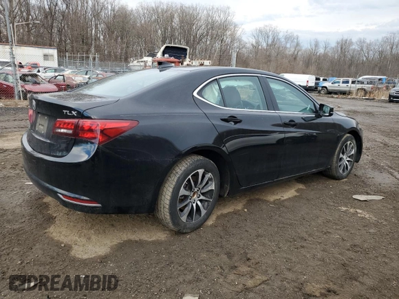2017 Acura TLX w/Technology Pkg with VIN 19UUB1F51HA004909, listed as a Copart auction lot 46423435 with 85,426 mi miles and Salvage Title. Bid and sale history available at carsss.com. Image 3.