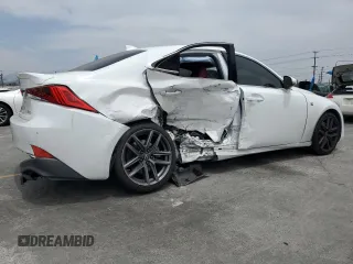 2019 Lexus IS 300 with VIN JTHBA1D22K5084933, listed as a Copart auction lot 58530675 with 56,608 mi miles and Salvage title. Bid and sale history available at DreamBid. Image 3.