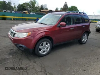 2009 Subaru Forester X with VIN JF2SH63609H795510, listed as a Copart auction lot 61041205 with 218,834 mi miles and Salvage title. Bid and sale history available at DreamBid. Image 1.