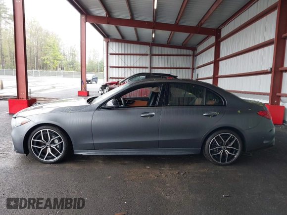 2023 Mercedes-Benz C 300 with VIN W1KAF4HB8PR150031, listed as a IAAI auction lot 42186906 with 14,816 mi miles and . Bid and sale history available at DreamBid. Image 14.
