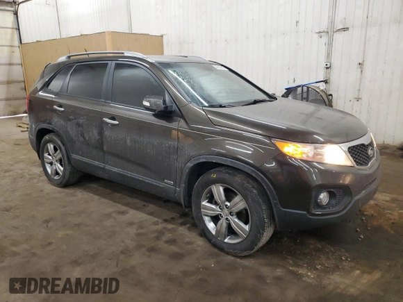2012 Kia Sorento EX with VIN 5XYKUDA29CG234253, listed as a Copart auction lot 46803895 with 137,009 mi miles and Salvage Title. Bid and sale history available at carsss.com. Image 4.