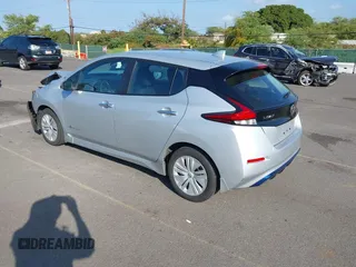 2018 Nissan LEAF SL with VIN 1N4AZ1CP3JC302221, listed as a IAAI auction lot 41506345 with 43,420 mi miles and . Bid and sale history available at DreamBid. Image 3.