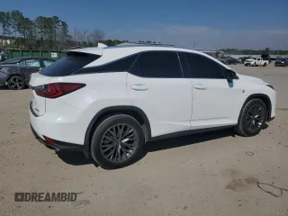 2021 Lexus RX 350 F Sport with VIN 2T2YZMDA2MC289697, listed as a Copart auction lot 47851685 with 80,791 mi miles and Salvage title. Bid and sale history available at DreamBid. Image 3.