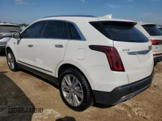 2024 Cadillac XT5 FWD Premium Luxury with VIN 1GYKNCRSXRZ720148, listed as a Copart auction lot 75116124 with 0 mi miles and Non Repairable. Bid and sale history available at carsss.com. Image 2.