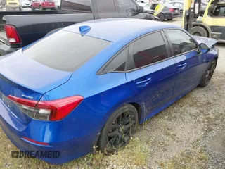 2022 Honda Civic Sport with VIN 2HGFE2F55NH562202, listed as a IAAI auction lot 41781779 with 52,056 mi miles. Bid and sale history available at carsss.com. Image 4.