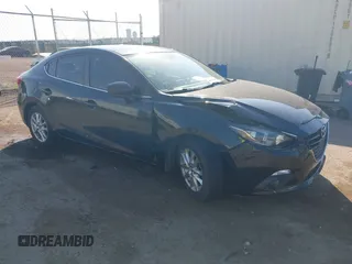 2016 Mazda Mazda3 i Grand Touring with VIN JM1BM1X79G1321688, listed as a IAAI auction lot 40372837 with 186,720 mi miles. Bid and sale history available at carsss.com. Image 1.