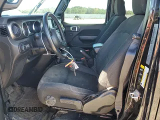 2020 Jeep Wrangler Unlimited Sport S z VIN 1C4HJXDG2LW169308, wystawiony jako Copart lot #55959105 z przebiegiem 58 950 mil mil oraz Szkoda całkowita • Salvage title. Historia ofert i sprzedaży dostępna na DreamBid. Obrazek 7.