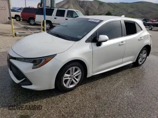 2020 Toyota Corolla Hatchback SE with VIN JTND4RBE1L3093189, listed as a Copart auction lot 45515095 with 95,797 mi miles and Clean Title. Bid and sale history available at carsss.com. Image 1.
