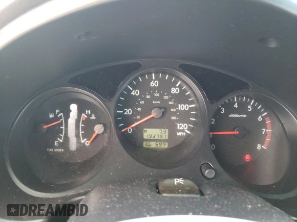 2003 Subaru Forester X with VIN JF1SG63623H761826, listed as a Copart auction lot 78420124 with 193,791 mi miles and Salvage Title. Bid and sale history available at DreamBid. Image 9.