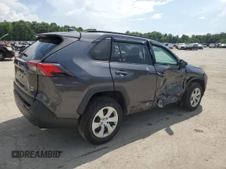 2019 Toyota RAV4 LE with VIN 2T3G1RFV8KW004640, listed as a Copart auction lot 63037085 with 83,961 mi miles and Salvage title. Bid and sale history available at DreamBid. Image 3.