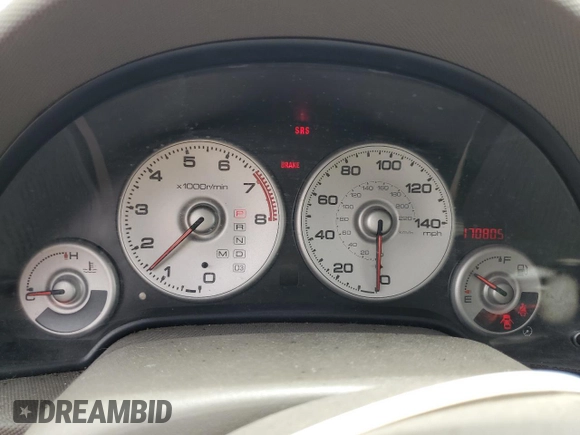 2004 Acura RSX with VIN JH4DC54894S006068, listed as a Copart auction lot 59603365 with 170,805 mi miles and Salvage title. Bid and sale history available at DreamBid. Image 9.