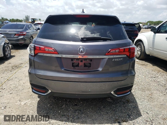 2017 Acura RDX with VIN 5J8TB3H37HL014660, listed as a Copart auction lot 63086703 with 123,076 mi miles and Non Repairable. Bid and sale history available at carsss.com. Image 6.
