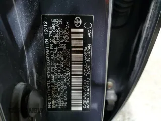 2013 Toyota Prius One with VIN JTDKN3DU1D5573393, listed as a Copart auction lot 47281815 with 166,273 mi miles and Salvage Title. Bid and sale history available at carsss.com. Image 13.