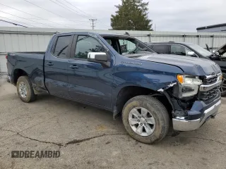2023 Chevrolet Silverado 1500 LT with VIN 1GCRDDEK2PZ181914, listed as a Copart auction lot 43506325 with 26,573 mi miles and Clean Title. Bid and sale history available at carsss.com. Image 4.