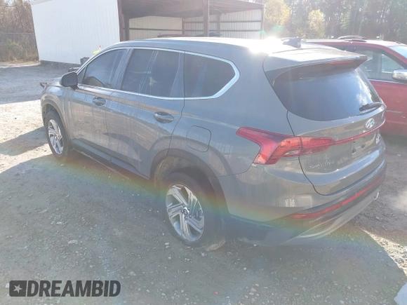 2023 Hyundai Santa Fe SE with VIN 5NMS1DAJ0PH557022, listed as a IAAI auction lot 41351737 with 79,248 mi miles. Bid and sale history available at carsss.com. Image 3.
