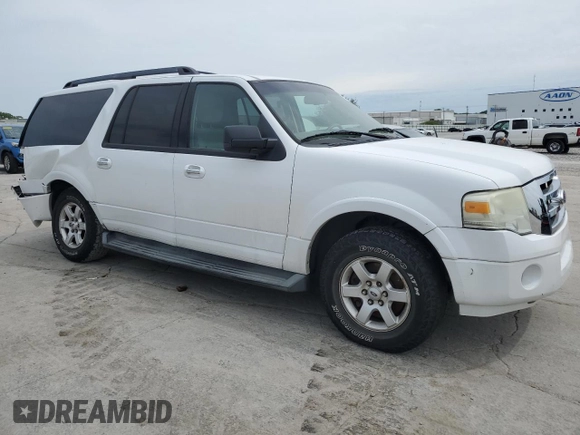 2010 Ford Expedition Max SSV with VIN 1FMJK1F50AEB45451, listed as a Copart auction lot 54194775 with 185,847 mi miles and Salvage title. Bid and sale history available at DreamBid. Image 4.