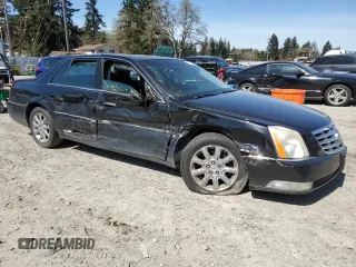 2008 Cadillac DTS 1SC with VIN 1G6KD57Y38U208564, listed as a Copart auction lot 52954255 with 143,490 mi miles and Salvage Title. Bid and sale history available at carsss.com. Image 4.