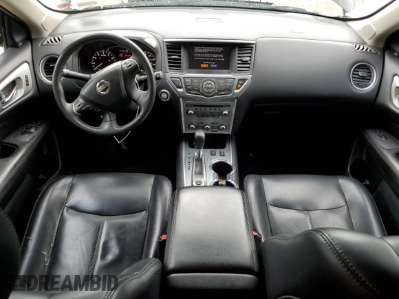 2017 Nissan Pathfinder SV with VIN 5N1DR2MM4HC630741, listed as a Copart auction lot 60698795 with 134,302 mi miles and Clean title. Bid and sale history available at DreamBid. Image 8.