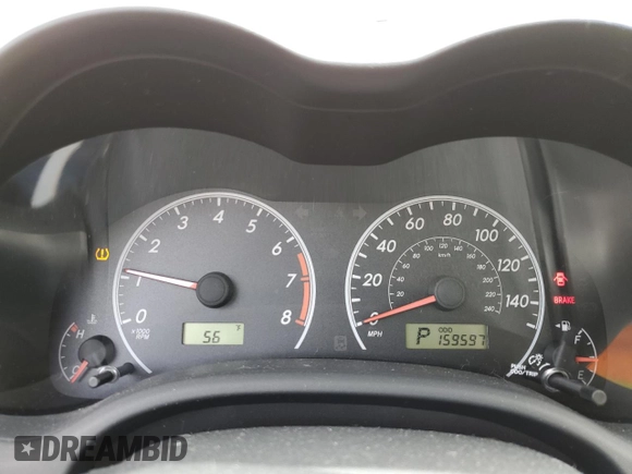 2011 Toyota Corolla L with VIN 2T1BU4EE1BC537736, listed as a Copart auction lot 48540205 with 159,597 mi miles and Salvage Title. Bid and sale history available at carsss.com. Image 9.