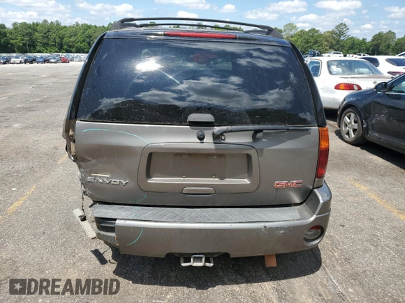 2007 GMC Envoy SLT with VIN 1GKDS13S772186170, listed as a Copart auction lot 70782164 with 235,148 mi miles and Salvage Title. Bid and sale history available at carsss.com. Image 6.