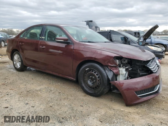 2014 Volkswagen Passat S with VIN 1VWAP7A30EC001976, listed as a Copart auction lot 49905115 with 156,022 mi miles and Salvage title. Bid and sale history available at DreamBid. Image 4.