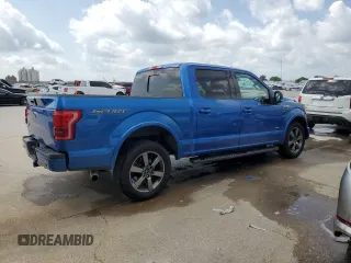 2015 Ford F-150 XL with VIN 1FTEW1CG8FFD02631, listed as a Copart auction lot 60219845 with 131,759 mi miles and Salvage title. Bid and sale history available at DreamBid. Image 3.
