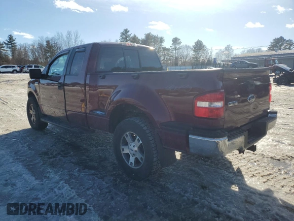 2005 Ford F-150 XLT z VIN 1FTPX04515KE58657, wystawiony jako Copart lot #45487545 z przebiegiem 220 464 mil mil oraz Czysty tytuł • Clean title. Historia ofert i sprzedaży dostępna na DreamBid. Obrazek 2.