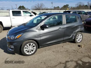2022 Chevrolet Spark 1LT with VIN KL8CD6SAXNC038649, listed as a Copart auction lot 45221985 with 24,993 mi miles and Salvage Title. Bid and sale history available at carsss.com. Image 1.