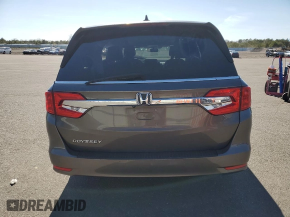 2020 Honda Odyssey EX-L with VIN 5FNRL6H70LB070221, listed as a Copart auction lot 53074615 with Not Provided miles and Salvage Title. Bid and sale history available at carsss.com. Image 6.