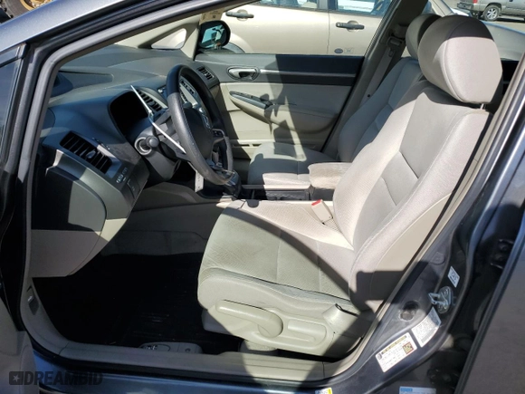 2010 Honda Civic Hybrid with VIN JHMFA3F24AS007393, listed as a Copart auction lot 47820015 with 93,591 mi miles and Salvage Title. Bid and sale history available at carsss.com. Image 7.