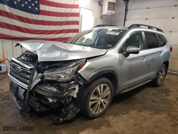 2020 Subaru Ascent Limited with VIN 4S4WMAMD4L3414057, listed as a Copart auction lot 48211005 with 102,111 mi miles and Salvage Title. Bid and sale history available at carsss.com. Image 1.