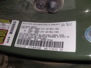2021 Toyota Tacoma SR z VIN 3TYCZ5AN2MT049069, wystawiony jako IAAI lot #42116964 z przebiegiem 96 275 mil mil oraz . Historia ofert i sprzedaży dostępna na DreamBid. Obrazek 9.