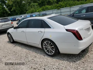 2017 Cadillac CT6 Premium Luxury AWD with VIN 1G6KF5RS4HU140696, listed as a Copart auction lot 59278895 with 131,703 mi miles and Salvage title. Bid and sale history available at DreamBid. Image 2.