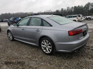 2017 Audi A6 Premium Plus with VIN WAUG8AFC7HN015153, listed as a Copart auction lot 48347835 with 112,722 mi miles and Salvage Title. Bid and sale history available at carsss.com. Image 2.