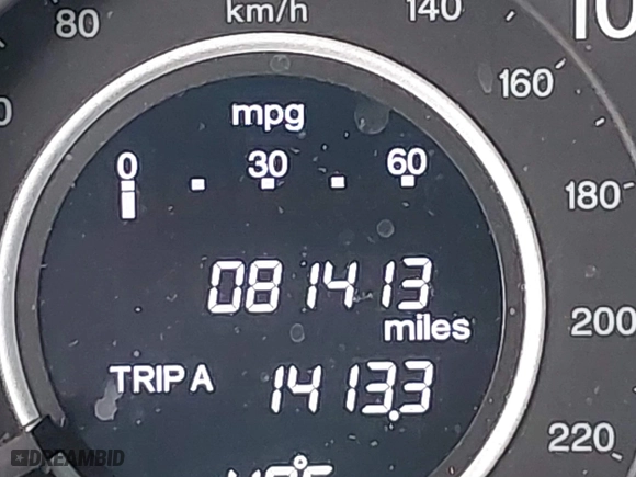 2016 Honda CR-V EX-L with VIN 2HKRM4H79GH601280, listed as a IAAI auction lot 41819163 with 81,413 mi miles. Bid and sale history available at carsss.com. Image 15.
