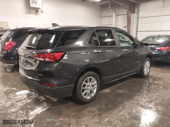 2022 Chevrolet Equinox LS with VIN 3GNAXSEV1NS172125, listed as a IAAI auction lot 40965459 with 40,499 mi miles. Bid and sale history available at carsss.com. Image 4.