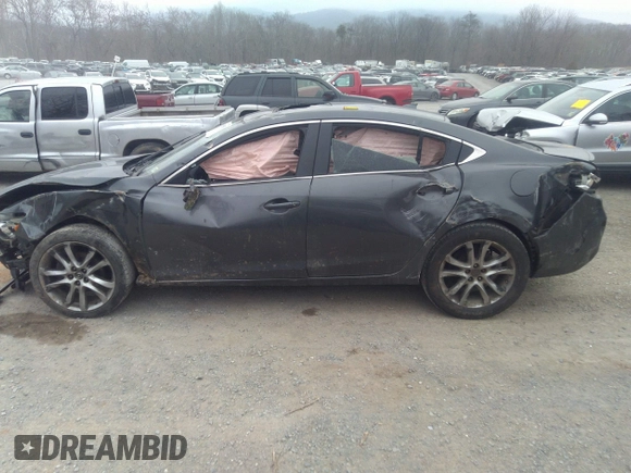 2014 Mazda 6 i Grand Touring with VIN JM1GJ1W60E1160555, listed as a IAAI auction lot 41785387 with Not Provided miles. Bid and sale history available at carsss.com. Image 14.