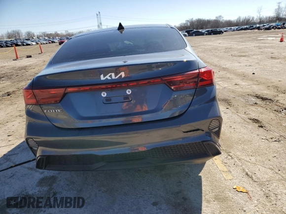 2024 Kia Forte LXS with VIN 3KPF24ADXRE715207, listed as a Copart auction lot 48201005 with 34,794 mi miles and Salvage Title. Bid and sale history available at carsss.com. Image 6.