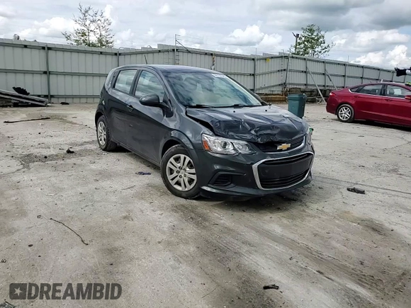 2020 Chevrolet Sonic LT with VIN 1G1JG6SB7L4129019, listed as a Copart auction lot 56726545 with 50,937 mi miles and Salvage title. Bid and sale history available at DreamBid. Image 13.