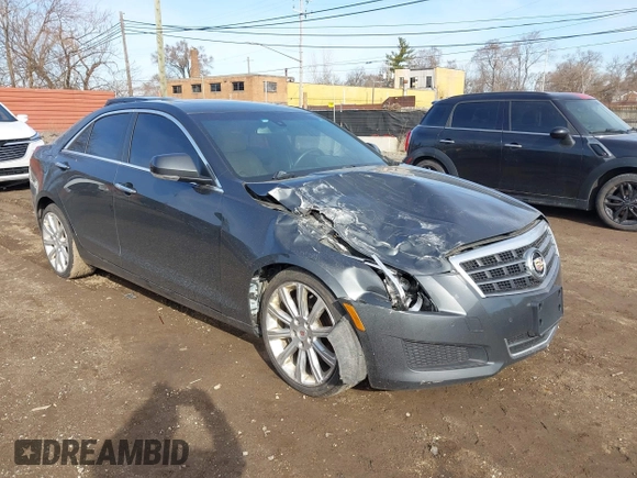 2014 Cadillac ATS Luxury AWD z VIN 1G6AH5RX6E0140302, wystawiony jako IAAI lot #41843454 z przebiegiem 125 388 mil mil oraz . Historia ofert i sprzedaży dostępna na DreamBid. Obrazek 1.
