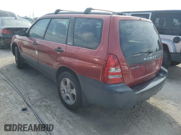 2003 Subaru Forester X with VIN JF1SG63633H713526, listed as a Copart auction lot 75437884 with 100,756 mi miles and Non Repairable. Bid and sale history available at carsss.com. Image 2.
