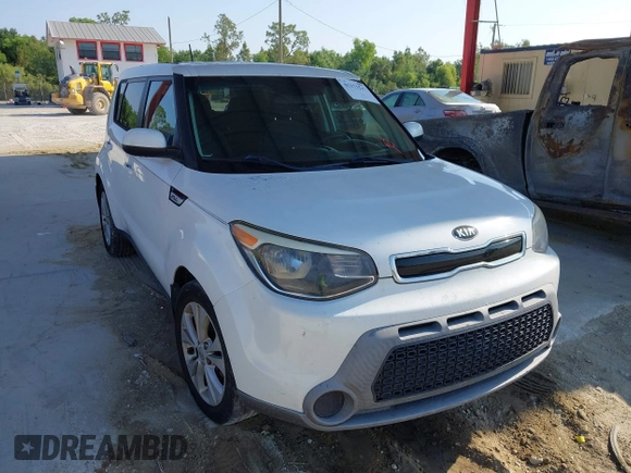 2015 Kia Soul + with VIN KNDJP3A59F7129690, listed as a IAAI auction lot 42171527 with 151,117 mi miles and . Bid and sale history available at DreamBid. Image 1.