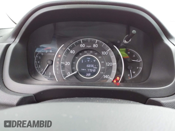 2016 Honda CR-V LX with VIN 5J6RM4H31GL089775, listed as a IAAI auction lot 41914450 with 168,631 mi miles. Bid and sale history available at carsss.com. Image 7.